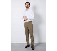 Burton Dark Beige Slim Fit Smart Trousers beige