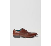Dark Brown Banks Smart Derby Shoes Burton Dark Brown 7