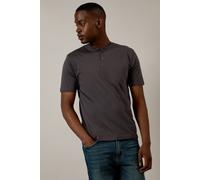 Burton Dark Grey Grandad Neck T-Shirt dark grey