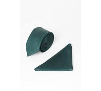 Burton Emerald Tie And Pocket Square emerald One Size