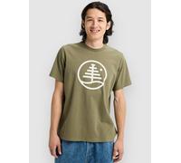 Burton Family Tree T-Shirt forest moss S