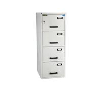 Burton Fire Resistant 4 Drawer Office Filing Cabinet