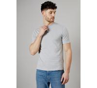 Burton Men's Grey Marl Grandad Neck T-Shirt | Size: Large Burton Grey Marl L