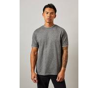Burton Grey Marl Tipped T-Shirt
