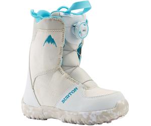 Burton Grom Boa Kid's Snowboard Boots, UK 10K White 2020