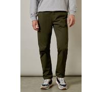 Burton Khaki Half Elasticated Waist Slim Fit Chinos khaki 30R