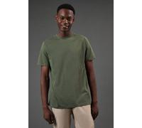Burton Khaki Plain Crew Neck T-Shirt khaki M