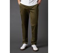 BURTON Khaki Slim Fit Chino Trousers 34S