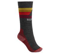 Burton Kids' Emblem Midweight Socks, True Black, XSS