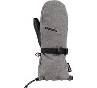 Burton Kids' Gore-TEX Snowboard & Ski Waterproof Mittens (Gray Heather, Large)