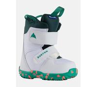 Burton Kids' Mini Grom Snowboard Boots, White, 10
