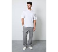 Burton Light Grey Straight Fit Cargo Jogger light grey
