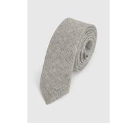 Burton Light Grey Tweed Look Tie light grey One Size