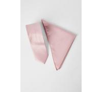 Burton Light Pink Textured Tie And Pocket Square light pink One Size