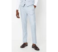 Burton Light Powder Blue Suit Trouser In Light Blue light blue 32S