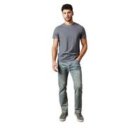 Burton Light Vintage Wash Stretch Straight Fit Jeans, 32S, Light wash