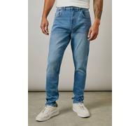Burton Light Wash Stretch Slim Fit Jeans In Light Blue light blue 34R