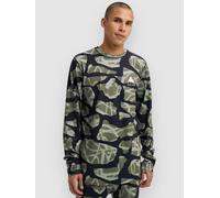 Burton Lightweight X Crew Base Layer Top graffiti camo L