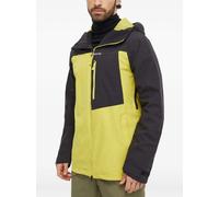 Burton Lodgepole 2L colour-block hooded skiwear jacket - Yellow L-XL