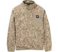 Burton Men's Cinder Pullover Fleece, Snowfall Camo, L