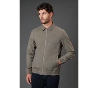 Burton Men's 1904 Taupe Textured Harrington Jacket | Size: XL Burton Taupe XL