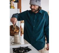 Burton Men's [ak] Slats Long Sleeve Shirt, Deep Emerald, M