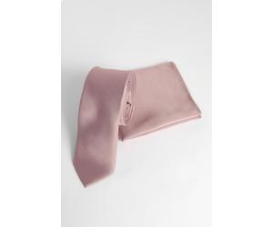 Burton Men's Barely Pink Tie & Pocket Square in Soft Pink Burton Soft Pink One Size