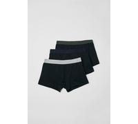 Burton Men's Black 3 Pack Coloured Waistband Boxer Short Set | Size: XL Burton Black XL