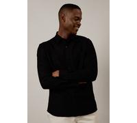 Burton Men's Black Linen Blend Long Sleeve Shirt | Size: 2XL Burton Black 2XL