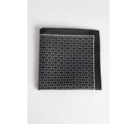Burton Men's Black Printed Geo Pocket Square Burton Black One Size