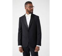 Black Skinny Fit Tuxedo Suit Jacket Burton Black 40L
