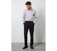 Burton Men's Black Textured Slim Fit Trouser | Size: 32R