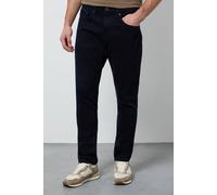 Burton Men's Blue Black Rinse Wash Stretch Slim Fit Jeans in Dark Blue | Size: 36S