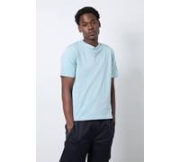 Burton Men's Blue Grandad Neck T-Shirt | Size: Medium Burton Blue M