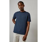 Burton Men's Blue Jaspe Stripe T-shirt | Size: Medium Burton Blue M