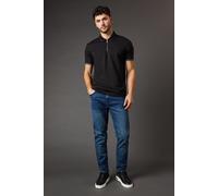 Burton Men's Blue Wash Stretch Slim Fit Jeans in Bright Blue | Size: 30R Burton Bright Blue 30R