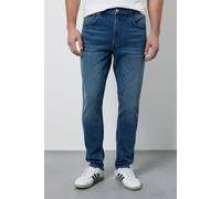 Burton Men's Blue Wash Stretch Slim Fit Jeans in Bright Blue | Size: 34S Burton Bright Blue 34S