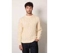 Burton Mens Cable Knit Crew Neck Jumper