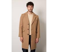 Burton Men's Camel Signature 3 Button Epsom Wool Blend Coat | Size: XL
