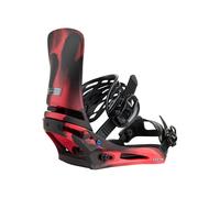 Burton Men's Cartel X Re:Flex Snowboard Bindings, Medium, Black/Red
