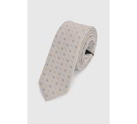 Burton Men's Champagne Textured Pattern Tie Burton Champagne One Size