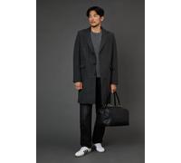 Burton Men's Charcoal Herringbone Epsom Coat | Size: Large Burton Charcoal L
