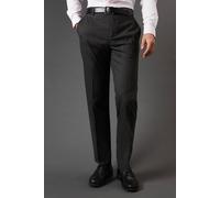 Burton Men's Charcoal Slim Fit Smart Trousers | Size: 30R Burton Charcoal 30R