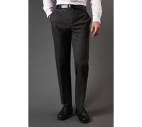 Burton Men's Charcoal Slim Fit Smart Trousers | Size: 30S Burton Charcoal 30S