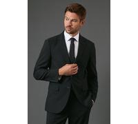 BURTON Charcoal Tailored Fit Essential Suit Jacket 40R