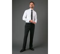 BURTON Charcoal Tailored Fit Essential Suit Trousers 30S
