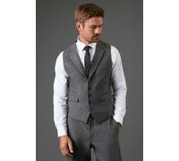 Charcoal Tweed Look Waistcoat Burton Charcoal S