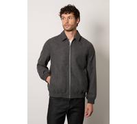 Burton Men's Charcoal Twill Wool Blend Harrington Coat | Size: Medium