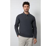 Burton Men's Charcoal Waffle Long Sleeve Polo Shirt | Size: XL
