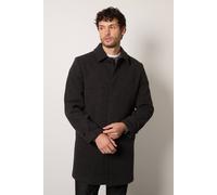 Burton Men's Charcoal Wool Look Collared Coat | Size: Medium